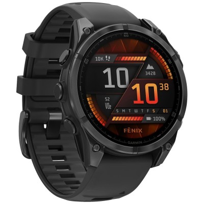 Garmin fenix 8 - 47 mm - slate grey -Neuware mit 24 Monate Garantie -jetzt zum attraktiven Preis kaufen! 