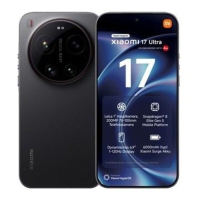 Xiaomi 17 Ultra Dual Sim 16+512GB black