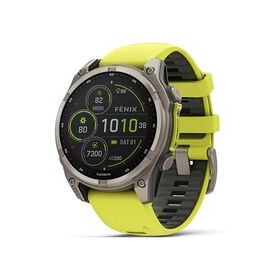 Garmin fenix 8 - 47mm Solar Sapphire Graphite/Yellow -Neuware mit 24 Monate Garantie -jetzt zum attraktiven Preis kaufen! 