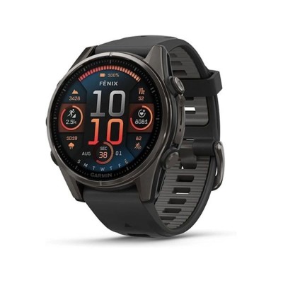 Garmin fenix 8 - 43mm Sapphire AMOLED Titanium DLC -Neuware mit 24 Monate Garantie -jetzt zum attraktiven Preis kaufen! 
