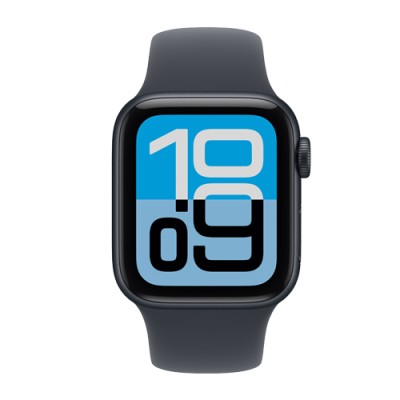 Apple Watch SE 3 Aluminium GPS + Cellular Midnight, Midnight Sport Band M/L, MEPJ4ZR/A, 44 mm