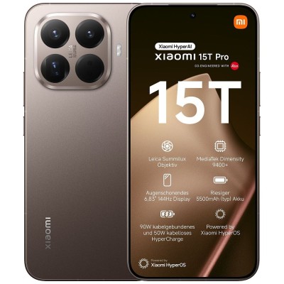 Xiaomi 15T Pro Dual Sim 12+512GB mocha gold