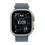 Apple Watch Ultra 3 GPS + Cellular Natural Titanium, Anchor Blue Ocean Band, MEWH4QF/A, 49 mm 