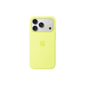 Apple Silikon Case with MagSafe Neon Yellow, für iPhone 17 Pro, MGFF4ZM/A