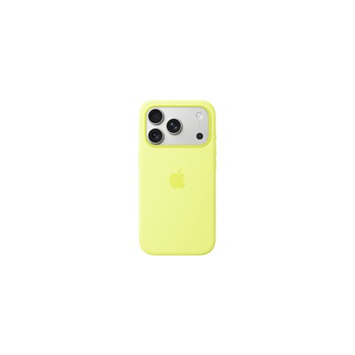 Apple Silikon Case with MagSafe Neon Yellow, für iPhone 17 Pro, MGFF4ZM/A