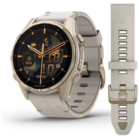 Garmin fenix 8 - 43 mm - Amoled Sapphire soft gold Stainless -Neuware mit 24 Monate Garantie