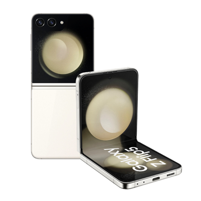 Samsung Galaxy Z Flip5 F731 5G Dual Sim 8GB RAM 256GB - Cream DE