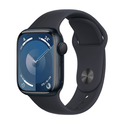 Watch Apple Watch Series 9 GPS 45mm Midnight Aluminium Case with Sport Band S/M - Midnight EU