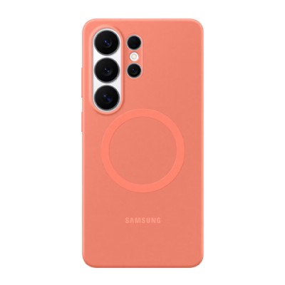Samsung Silicone Magnet Case Coralred, für Samsung Galaxy S26 Ultra, EF-ES948CO