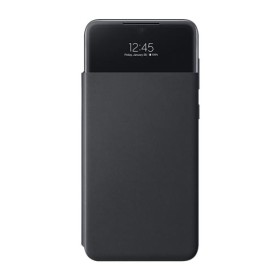 Samsung S View Wallet Cover schwarz, für Samsung Galaxy A33 5G, EF-EA336PB