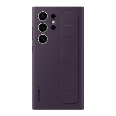 Samsung Standing Grip Case Dark Violet, für Galaxy S24 Ultra, EF-GS928CEEGWW