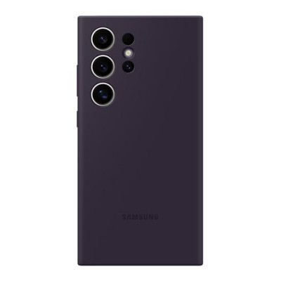 Samsung Silicone Case Dark Violet, für Galaxy S24 Ultra, EF-PS928TEEGWW