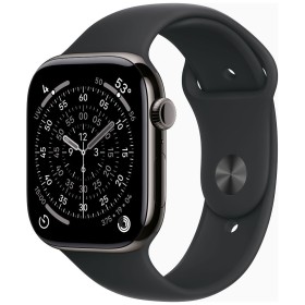 Apple Watch Series 11 slate titanium 46mm 5G noir sport band Size M/L