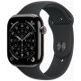 Apple Watch Series 11 slate titanium 46mm 5G black sport band Size M/L