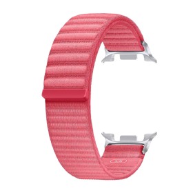 Samsung Fabric Band (S/M) Coral Red, für Galaxy Watch8 / Watch8 Classic, ET-SVL32SREGEU