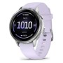 Garmin Venu 4 - 41 mm - silver with Periwinkle Silicone - Neuware mit 24 Monate Garantie