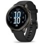 Garmin Venu 4 - 41 mm - slate with Black Silicone Band