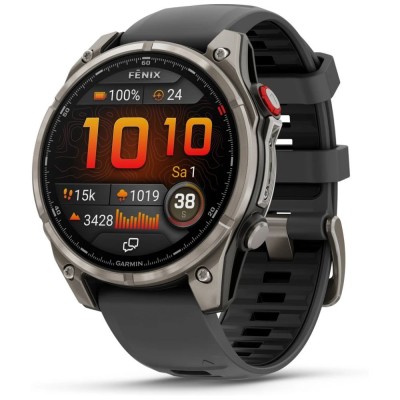 Garmin fenix 8 PRO - 47mm AMOLED Sapphire Titanium - Neuware mit 24 Monate Garantie