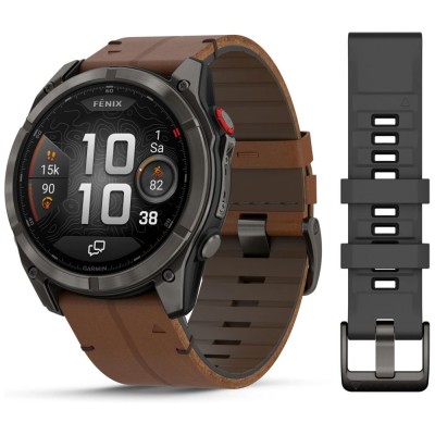 Garmin fenix 8 PRO - 51mm AMOLED Sapphire Carbon grey -Neuware mit 24 Monate Garantie