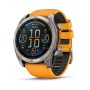 Garmin fenix 8 - 51mm Sapphire AMOLED Graphite/Orange -Neuware mit 24 Monate Garantie