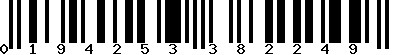 EAN-13 : 0194253382249