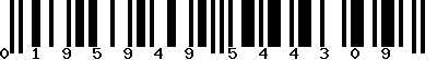 EAN-13 : 0195949544309