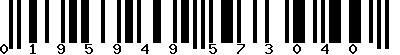 EAN-13 : 0195949573040