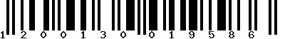 EAN-13 : 1200130019586