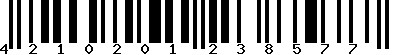 EAN-13 : 4210201238577