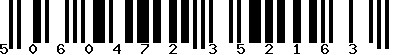 EAN-13 : 5060472352163