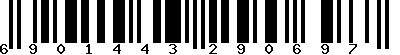EAN-13 : 6901443290697