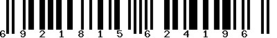 EAN-13 : 6921815624196