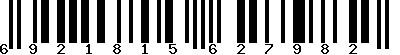 EAN-13 : 6921815627982
