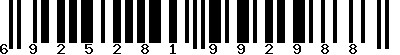 EAN-13 : 6925281992988