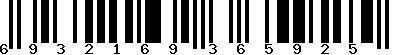 EAN-13 : 6932169365925