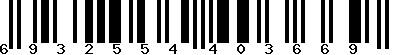 EAN-13 : 6932554403669