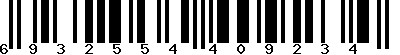 EAN-13 : 6932554409234