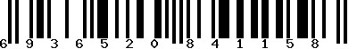 EAN-13 : 6936520841158
