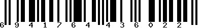 EAN-13 : 6941764436022