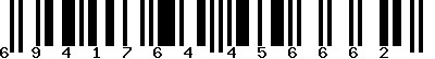 EAN-13 : 6941764456662