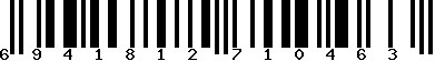 EAN-13 : 6941812710463