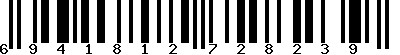 EAN-13 : 6941812728239