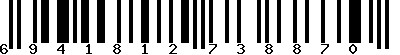 EAN-13 : 6941812738870