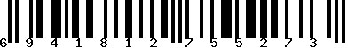 EAN-13 : 6941812755273