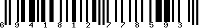 EAN-13 : 6941812778593