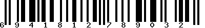 EAN-13 : 6941812789032