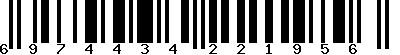 EAN-13 : 6974434221956