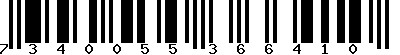 EAN-13 : 7340055366410