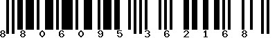 EAN-13 : 8806095362168