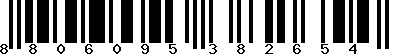 EAN-13 : 8806095382654